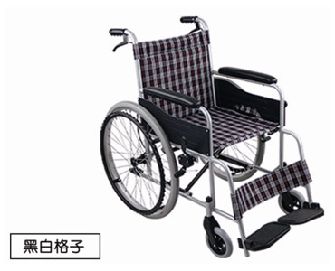 鋁合金折疊、折背輪椅